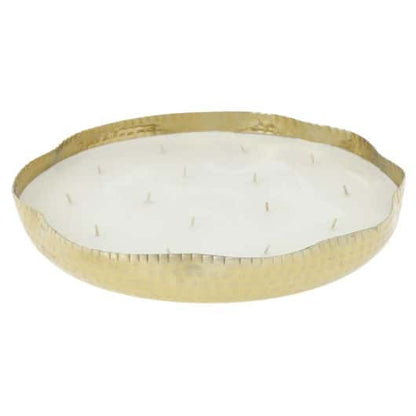 Sacred Candle – Etched Metal Bowl Candle with Daydream Scent - Blackspoke Boutique